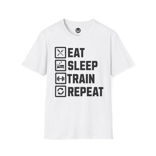 Eat, Sleep, Train, Repeat T-Shirt