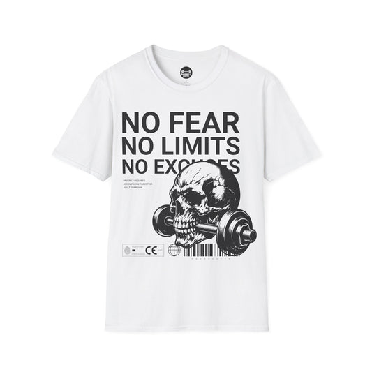 No Fear, No Limits, No Excuses T-Shirt