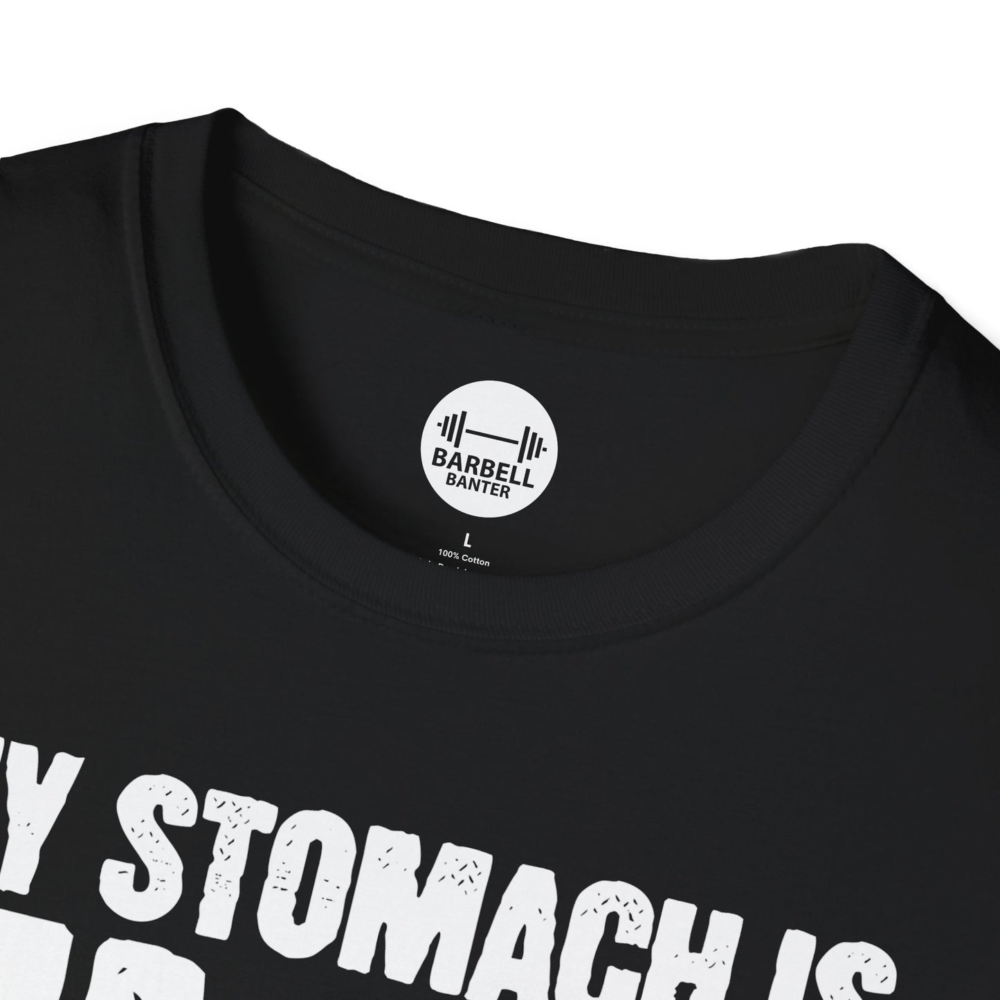 My Stomach Is Flat The "L" is Silent T-Shirt