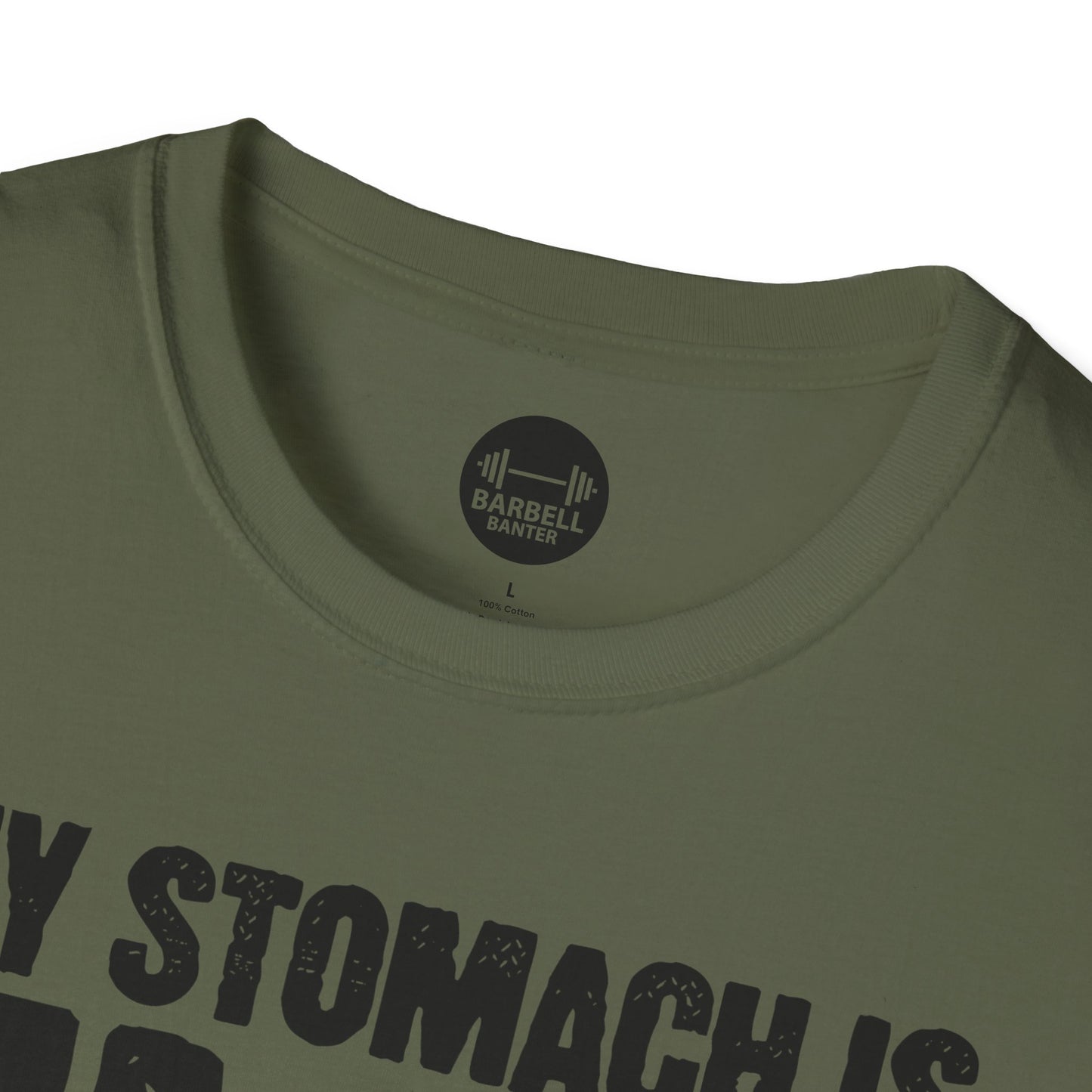 My Stomach Is Flat The "L" is Silent T-Shirt