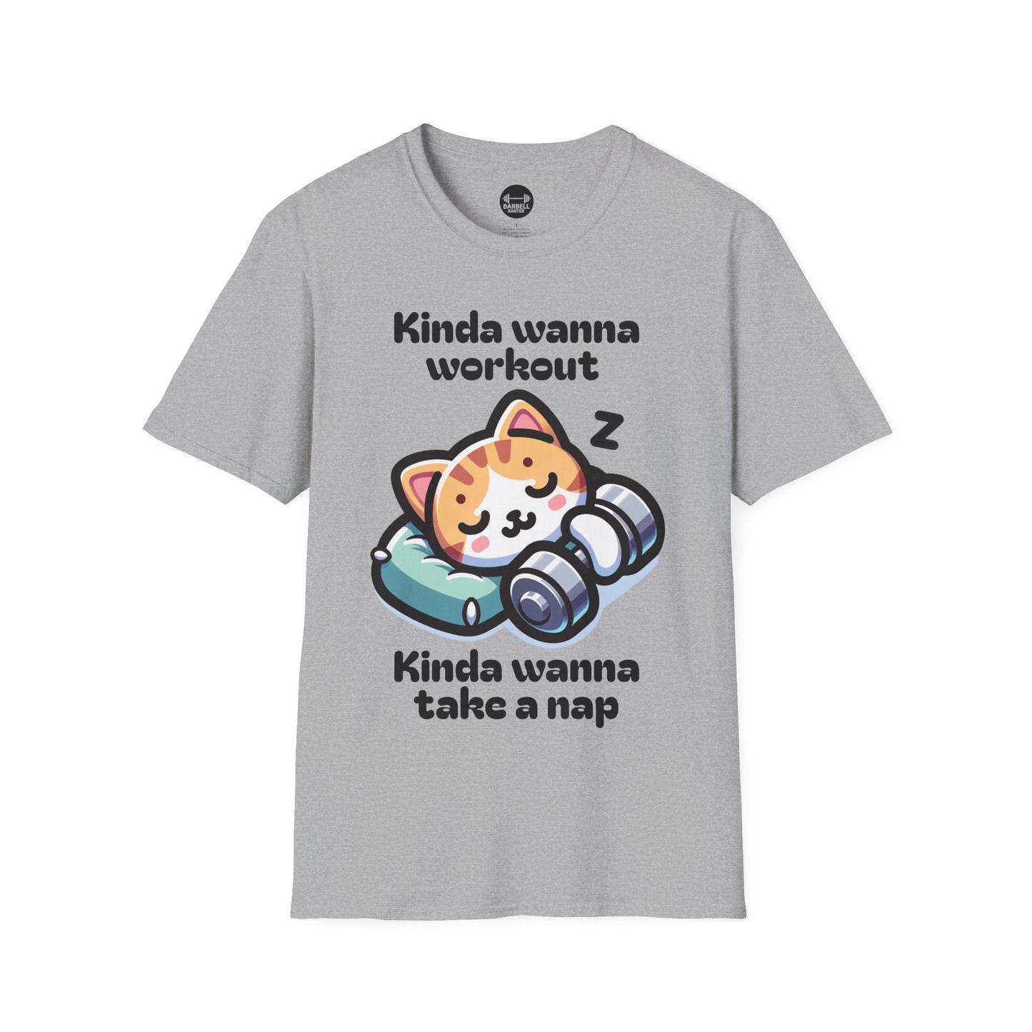 Kinda Wanna Workout Kinda Wanna Take A Nap T-Shirt