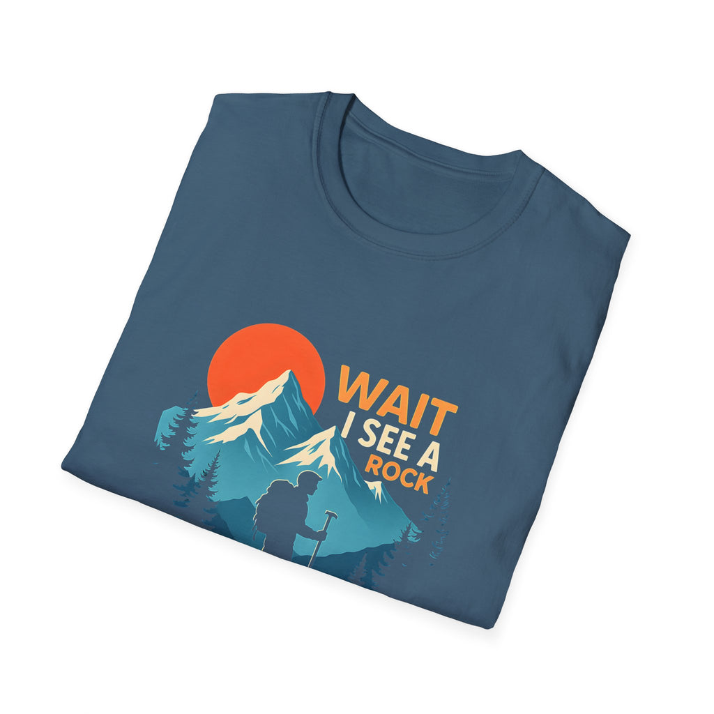 Hiker on Mountain Trail T-Shirt