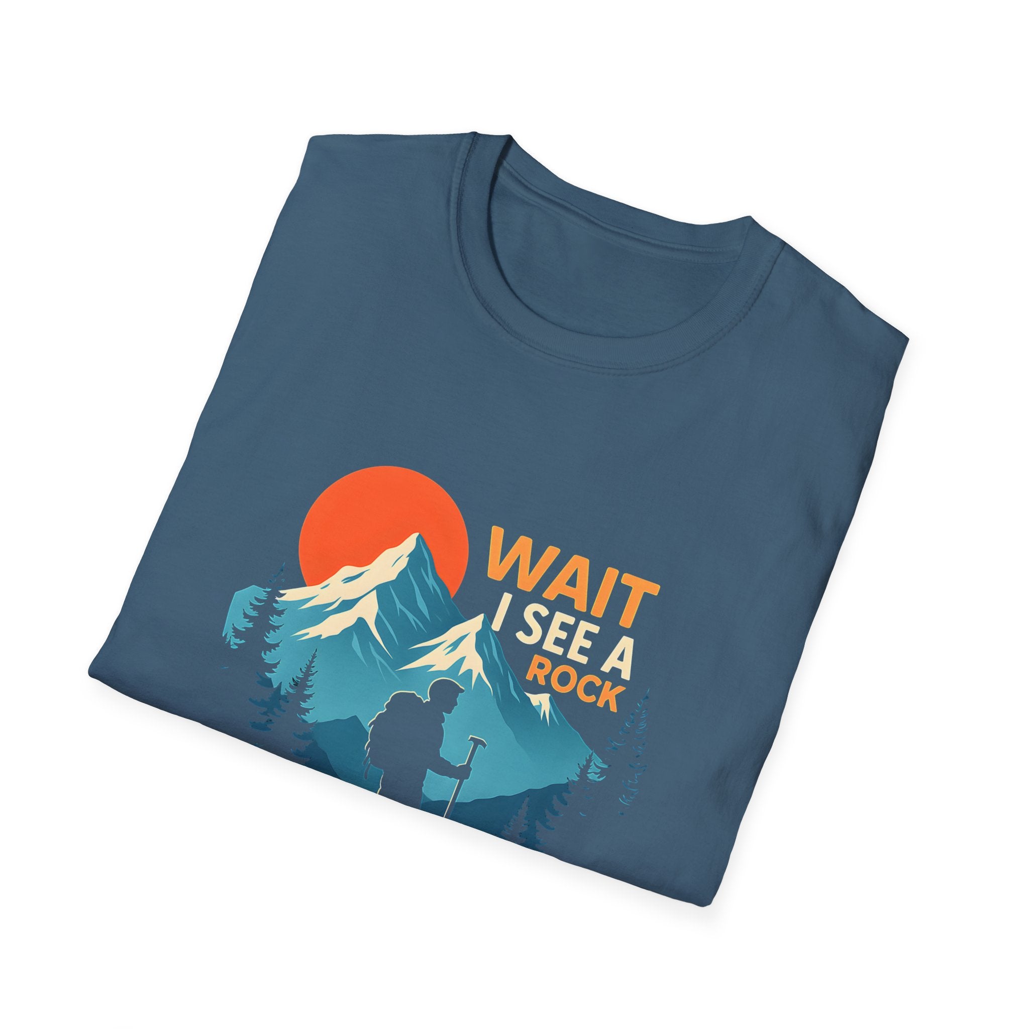 Hiker on Mountain Trail T-Shirt