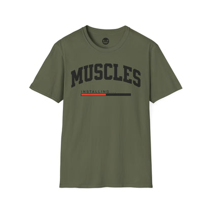 Muscles Installing T-Shirt