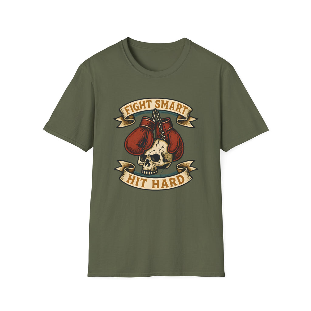 Boxing Skull with Gloves T-Shirt