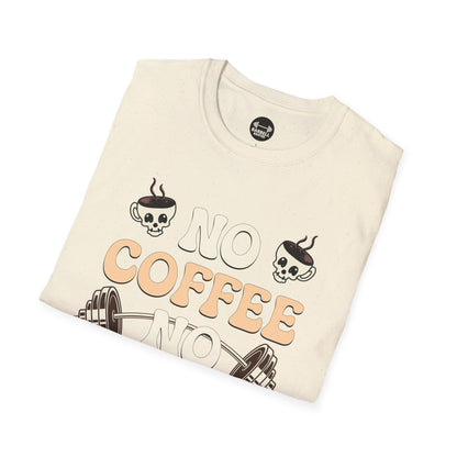 No Coffee No Curls T-Shirt