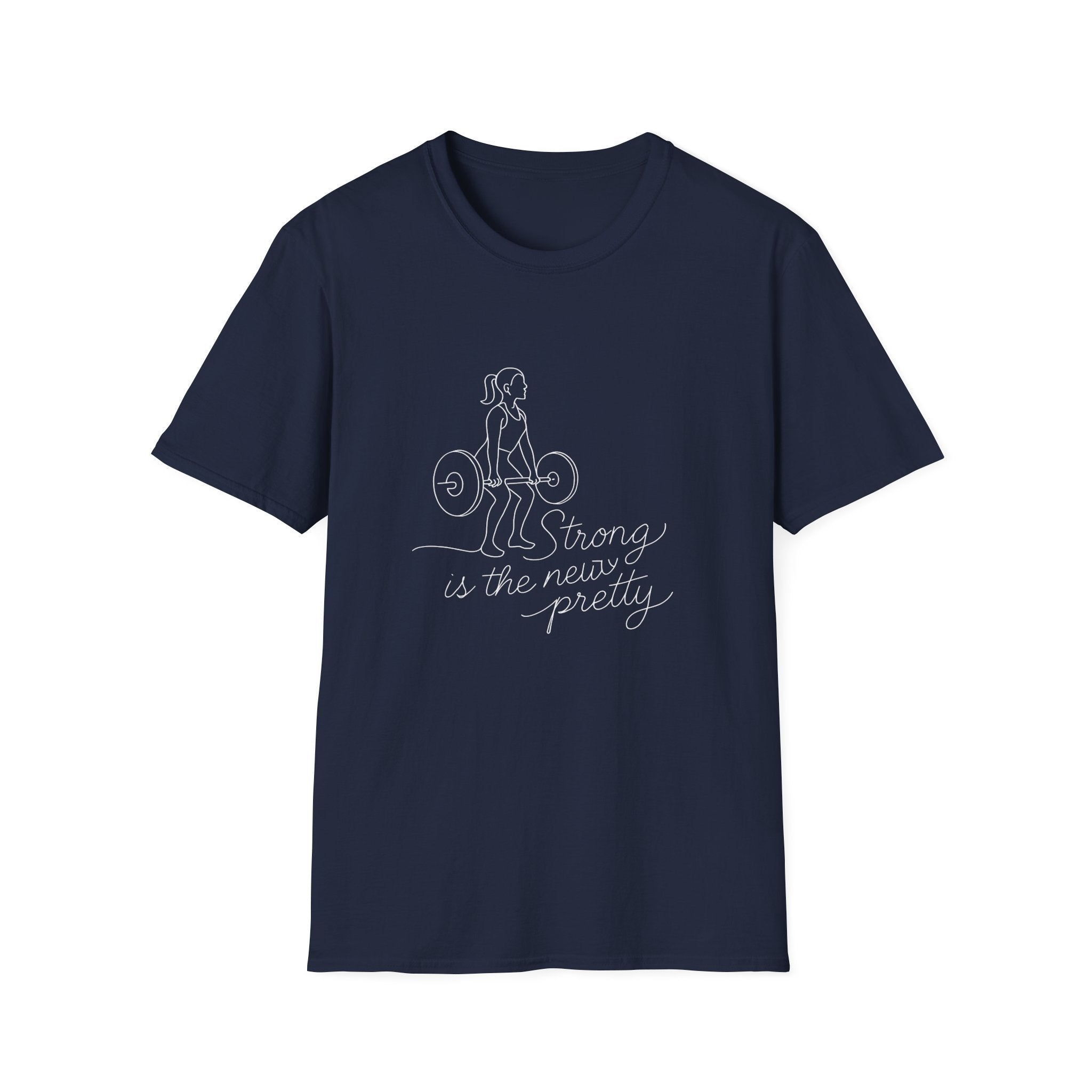 Girl lifting weights T-Shirt