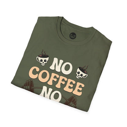 No Coffee No Curls T-Shirt