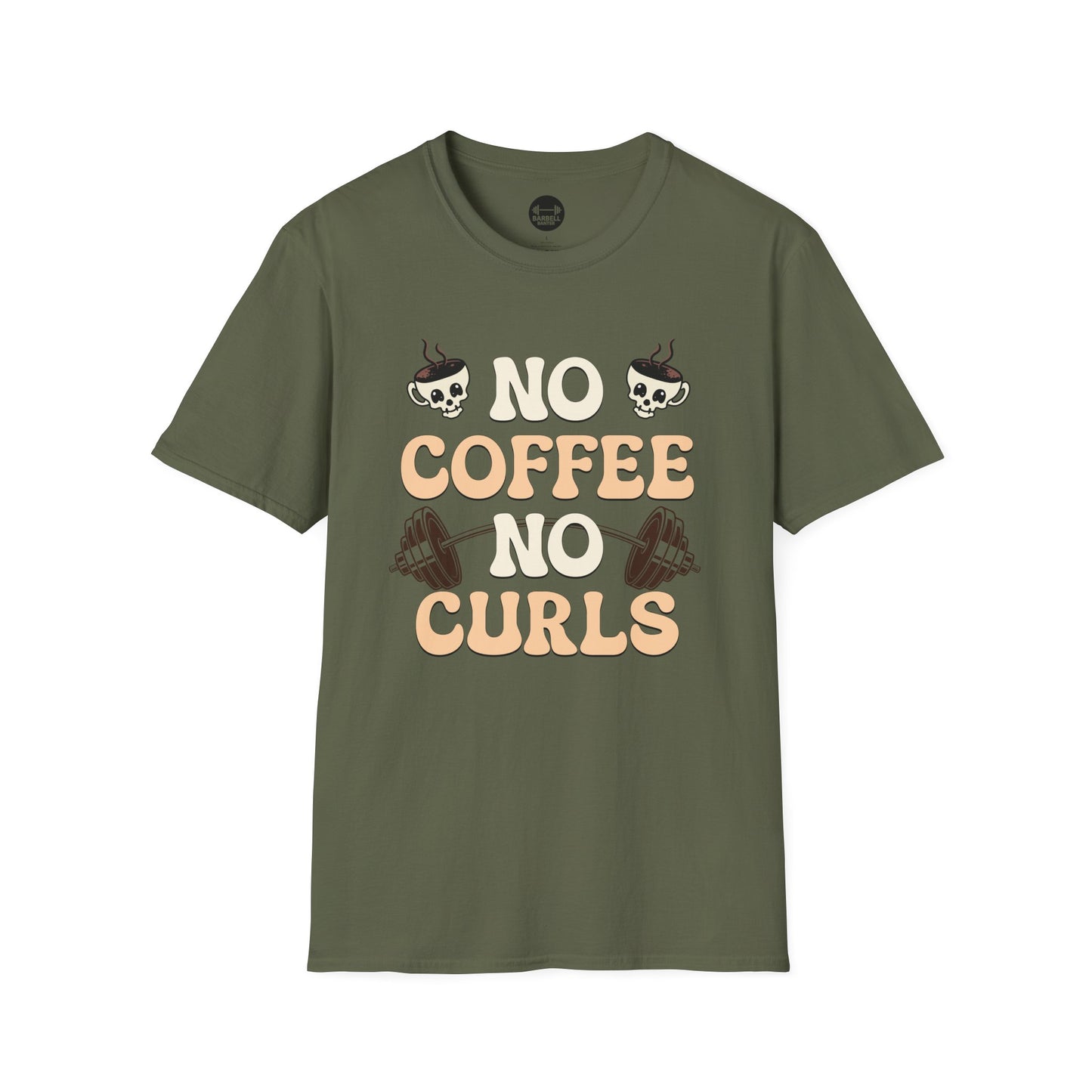 No Coffee No Curls T-Shirt