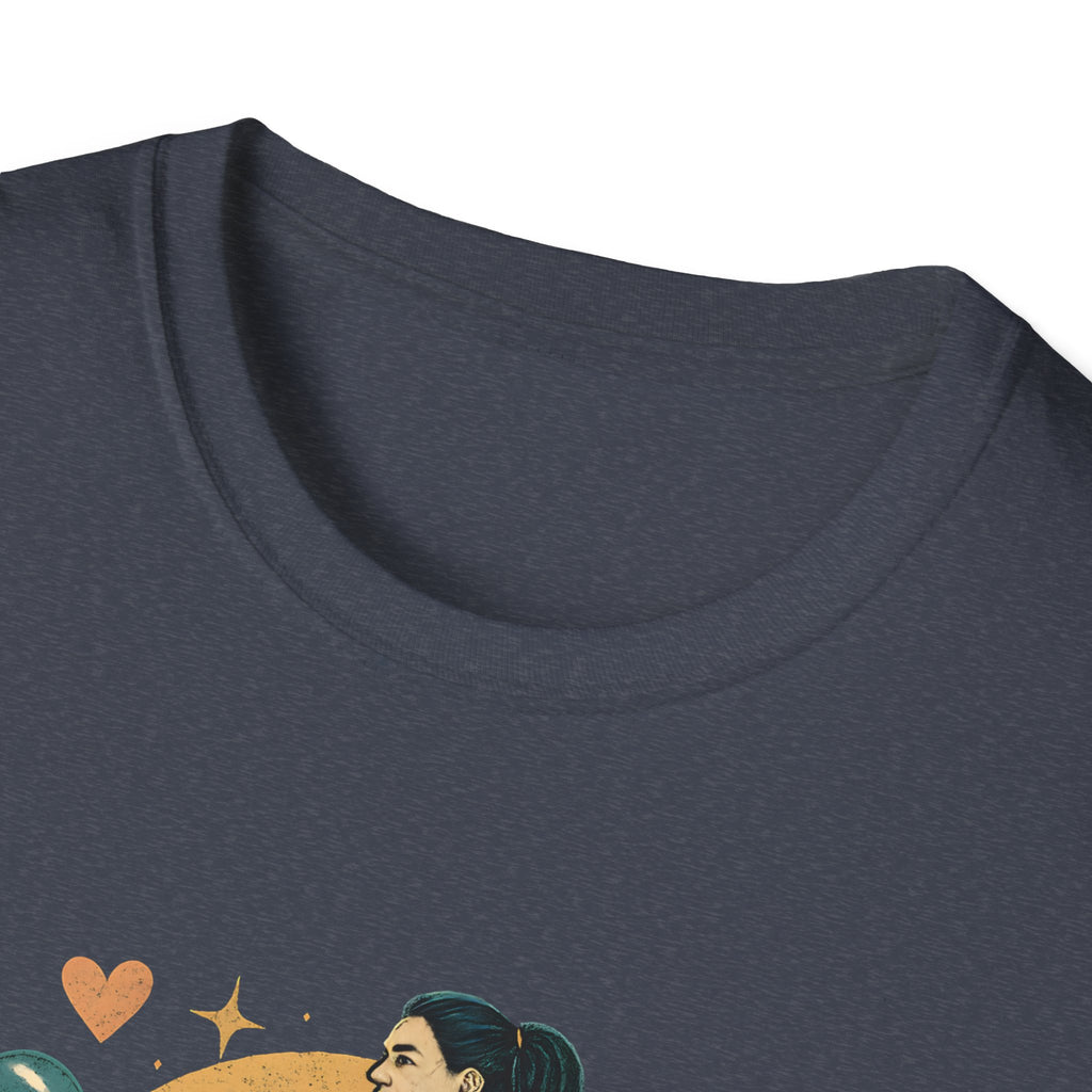 Kettlebell Workout Portrait T-Shirt