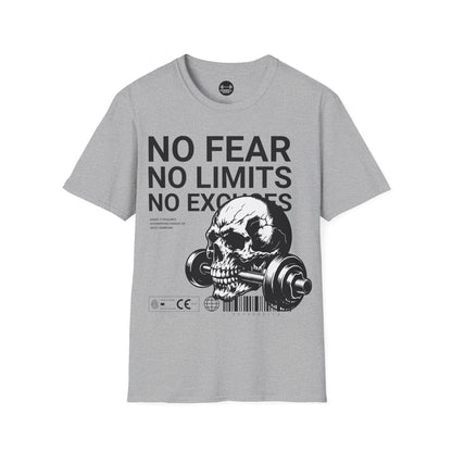 No Fear, No Limits, No Excuses T-Shirt