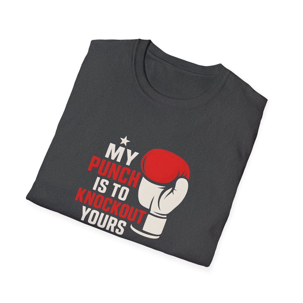 Knockout Punch Slogan T-Shirt