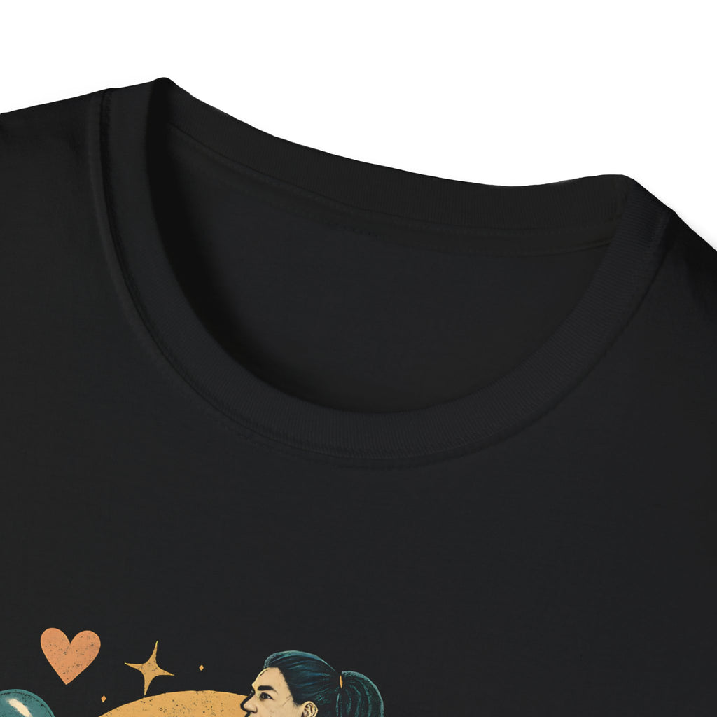 Kettlebell Workout Portrait T-Shirt