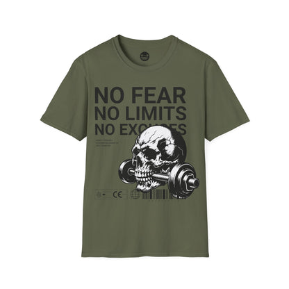 No Fear, No Limits, No Excuses T-Shirt