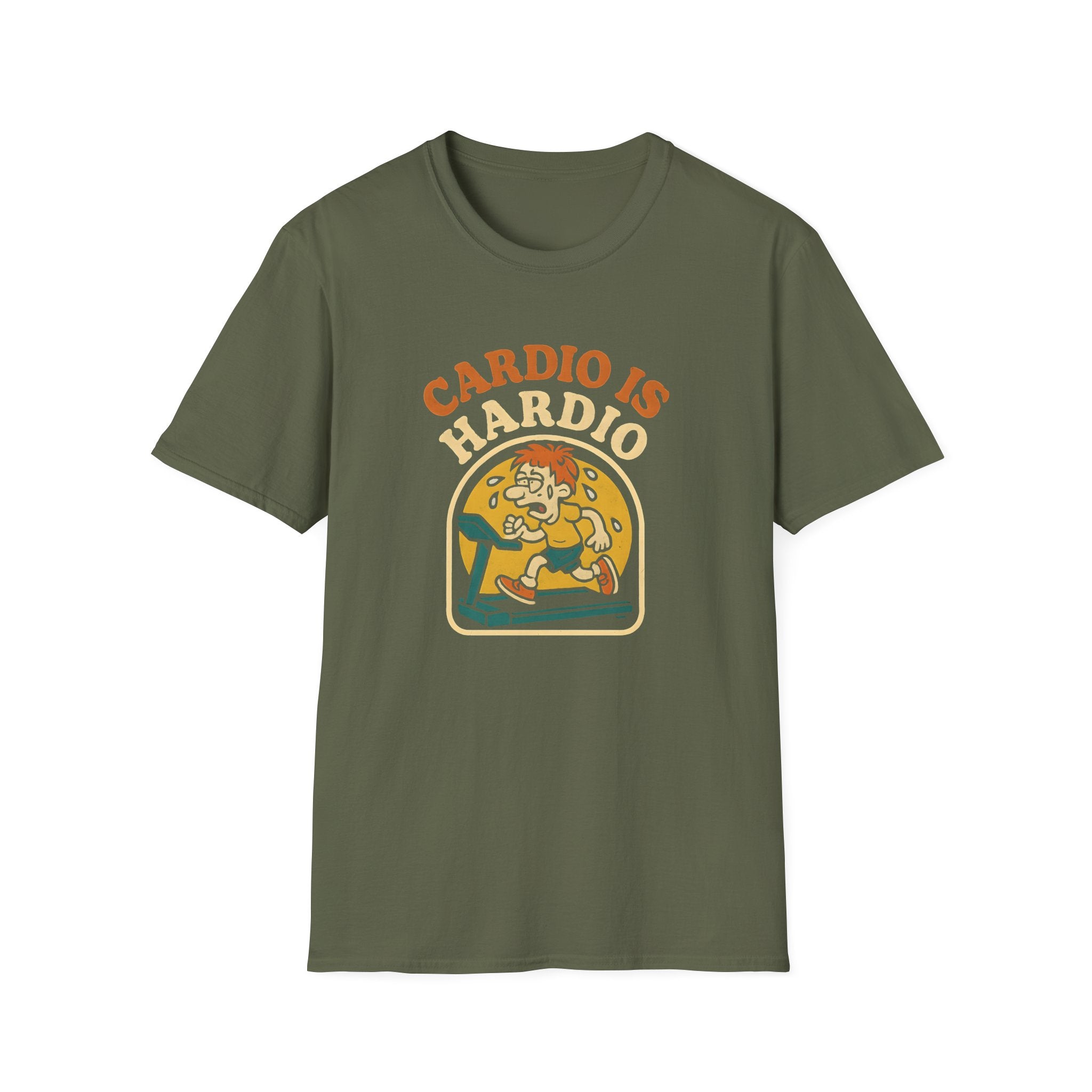 Cartoon Treadmill Cardio T-Shirt