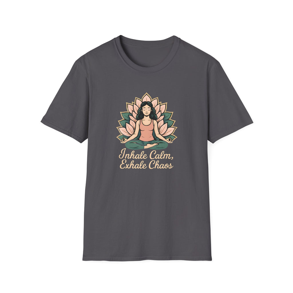 Meditating Woman with Lotus T-Shirt