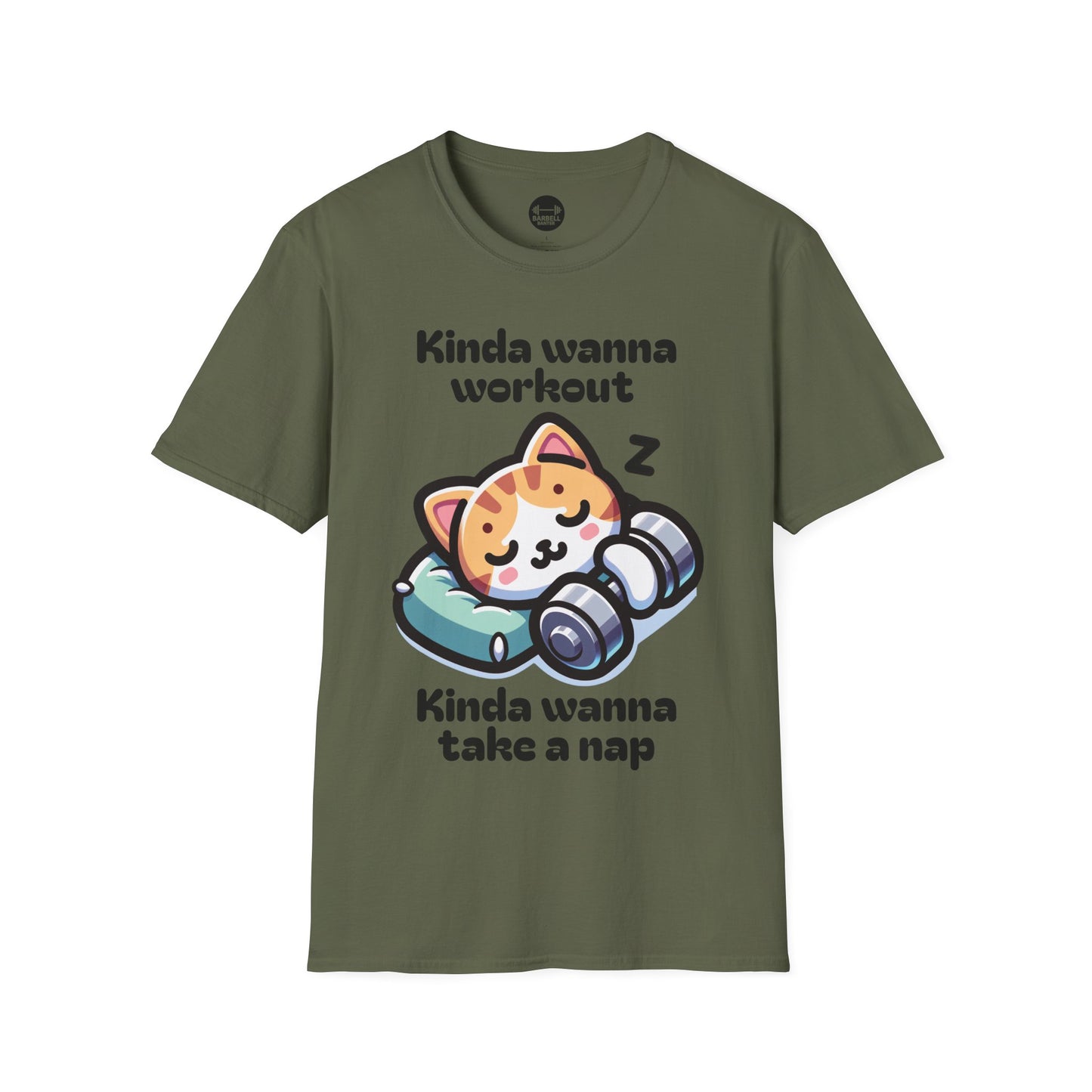 Kinda Wanna Workout Kinda Wanna Take A Nap T-Shirt