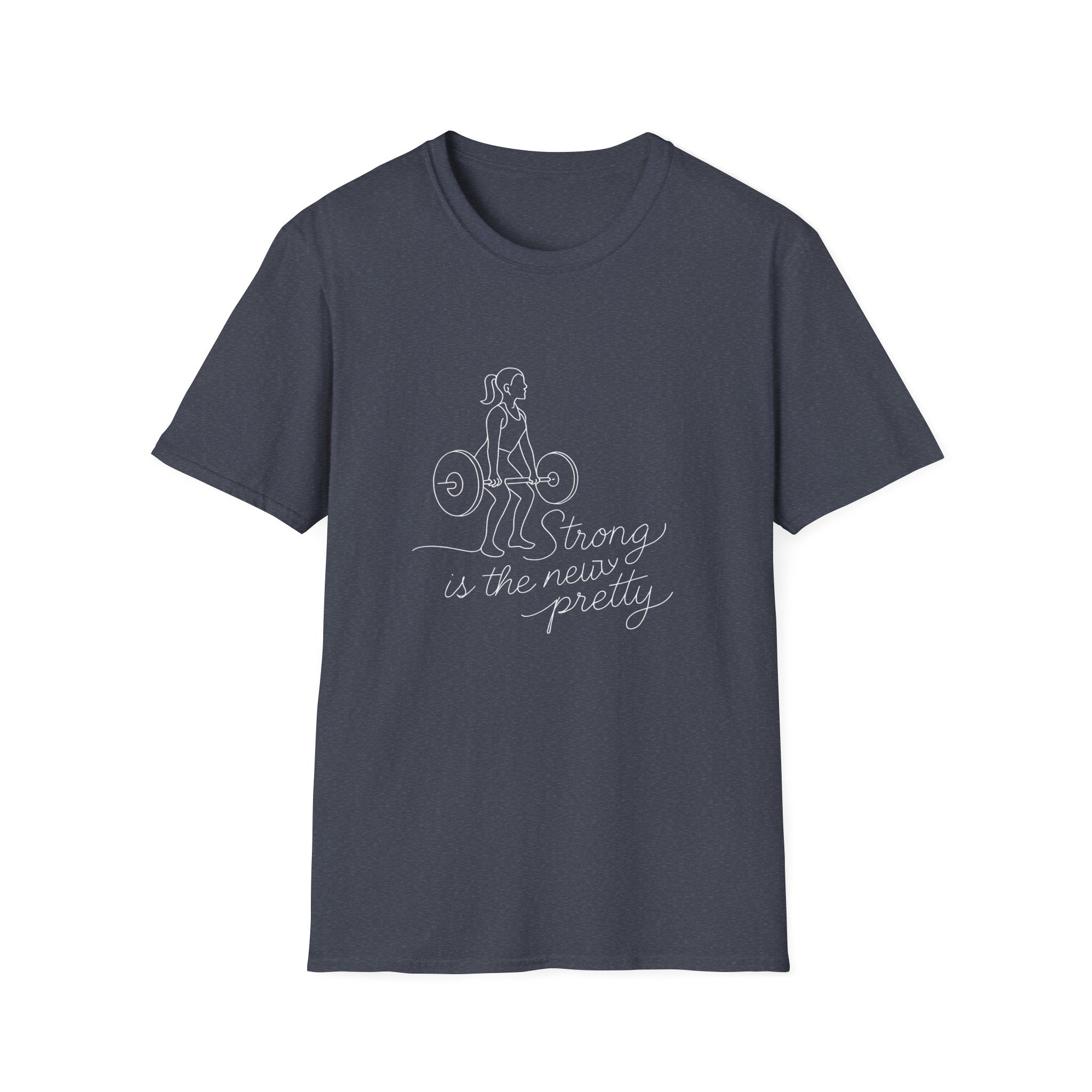 Girl lifting weights T-Shirt