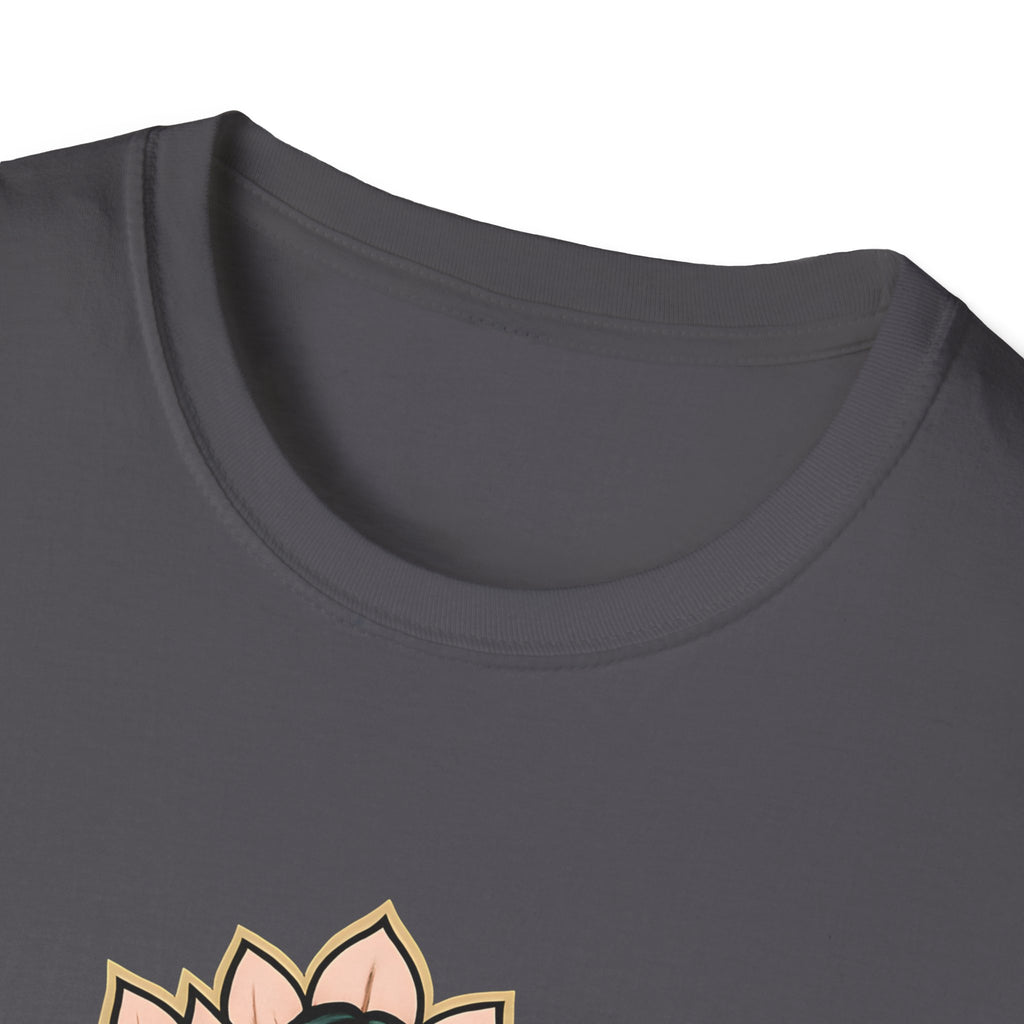 Meditating Woman with Lotus T-Shirt