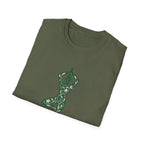 Floral yoga silhouette T-Shirt