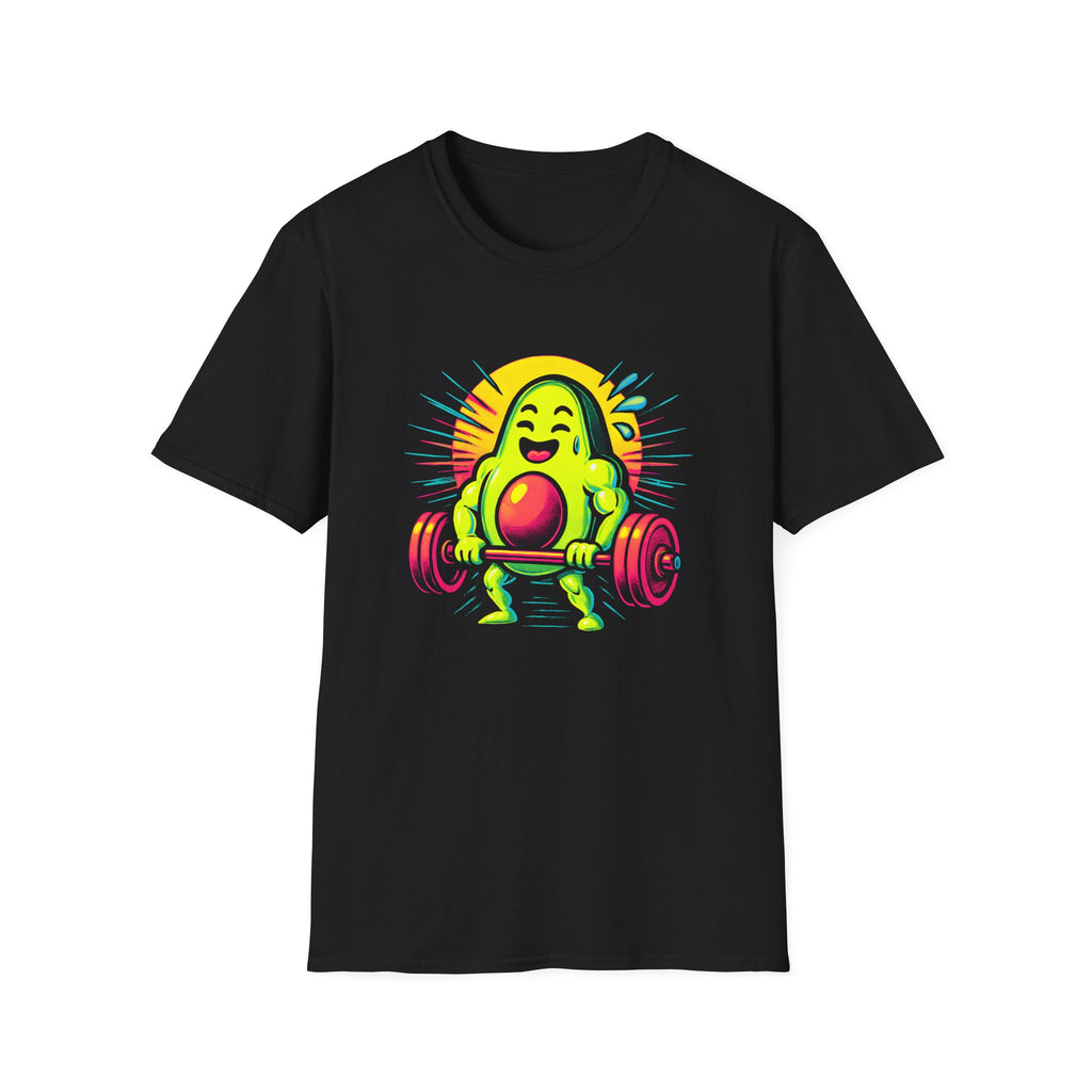 Cheerful Weightlifting Blob T-Shirt