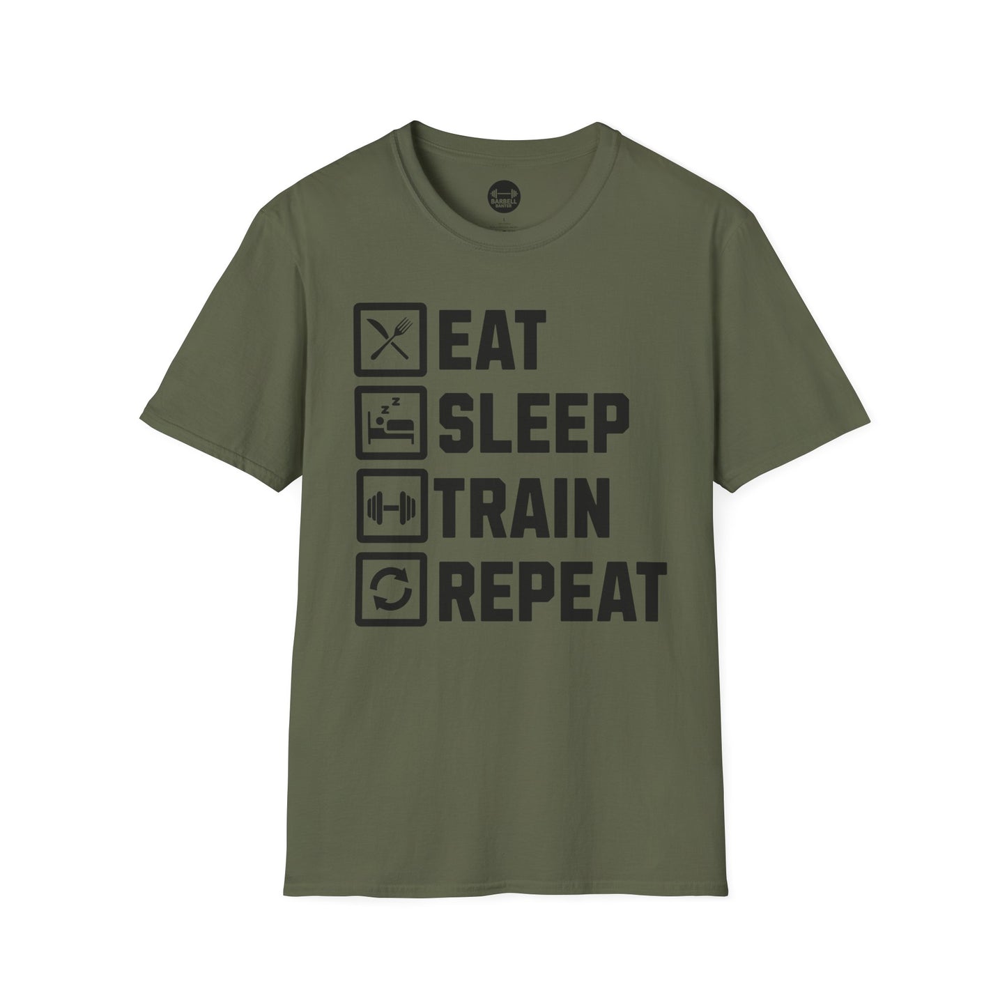 Eat, Sleep, Train, Repeat T-Shirt