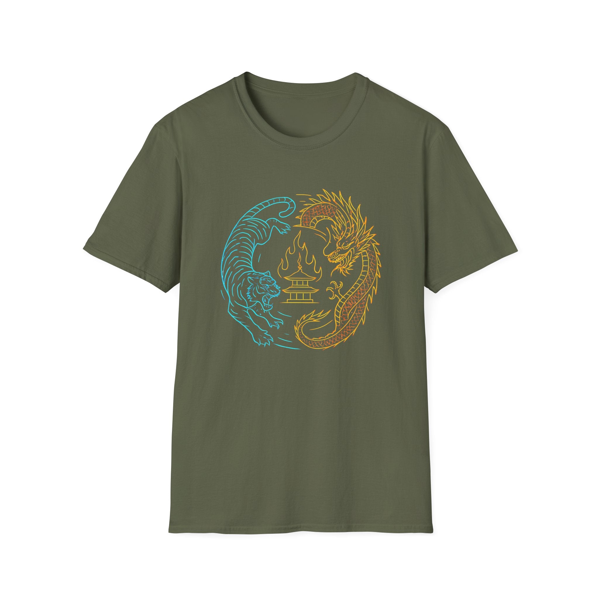 Dragon Circle Temple T-Shirt