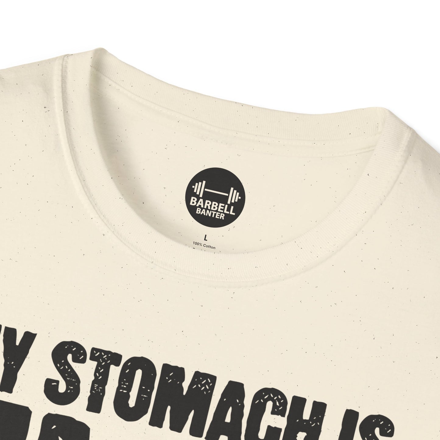 My Stomach Is Flat The "L" is Silent T-Shirt