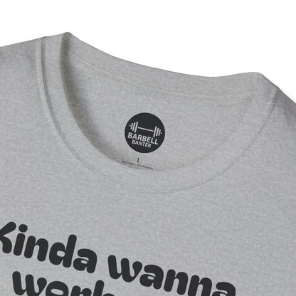 Kinda Wanna Workout Kinda Wanna Take A Nap T-Shirt