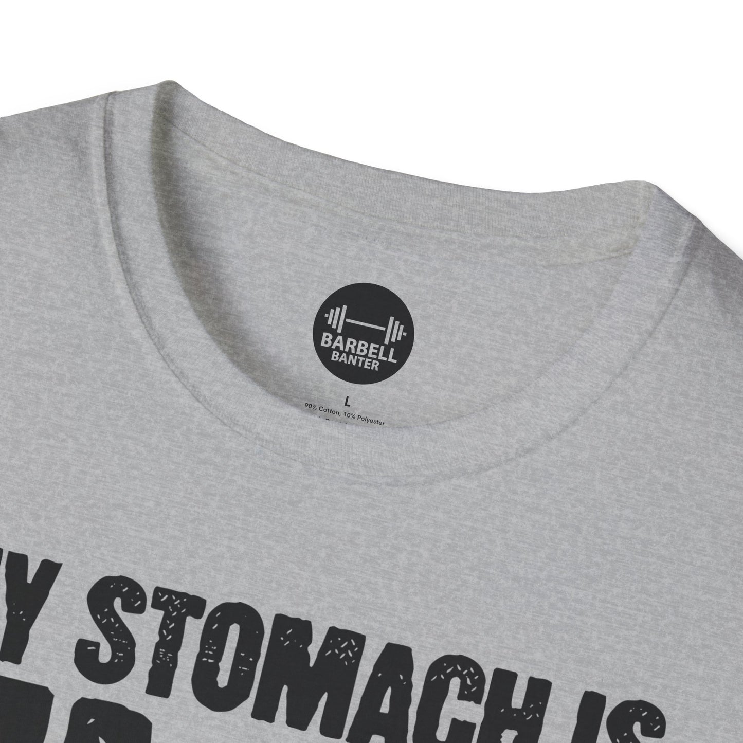 My Stomach Is Flat The "L" is Silent T-Shirt