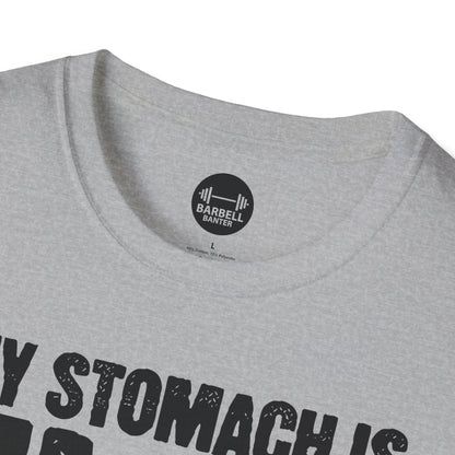My Stomach Is Flat The "L" is Silent T-Shirt