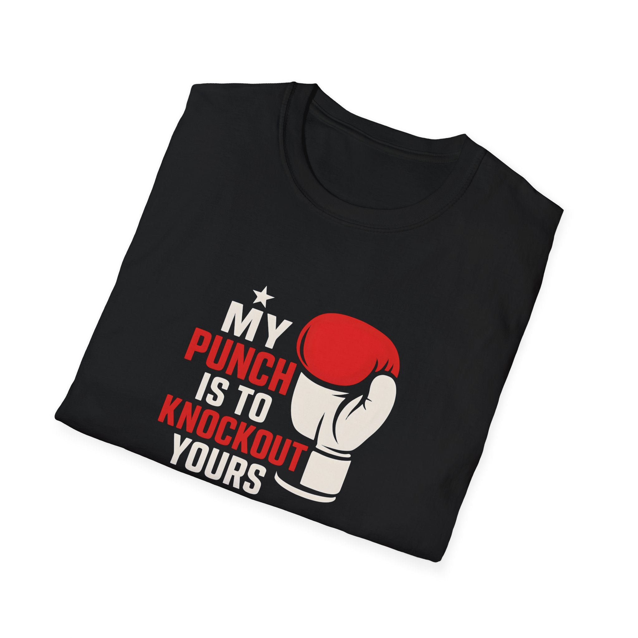 Knockout Punch Slogan T-Shirt