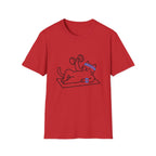 Glowing blue arcs T-Shirt