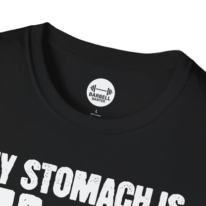 My Stomach Is Flat The "L" is Silent T-Shirt