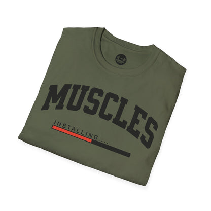 Muscles Installing T-Shirt
