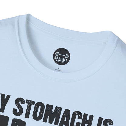 My Stomach Is Flat The "L" is Silent T-Shirt