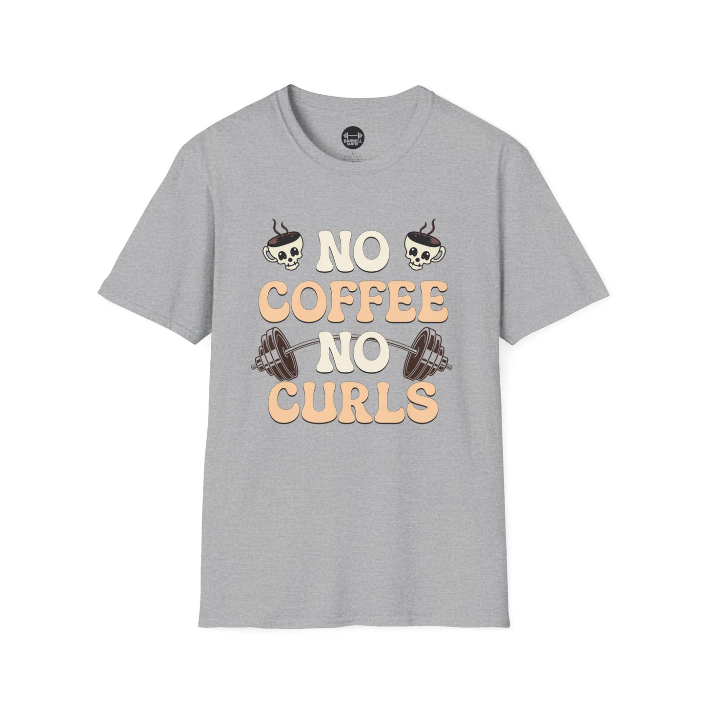No Coffee No Curls T-Shirt