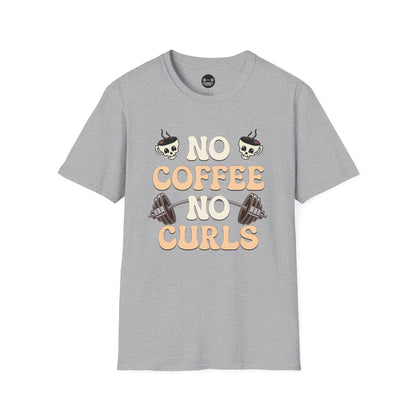 No Coffee No Curls T-Shirt