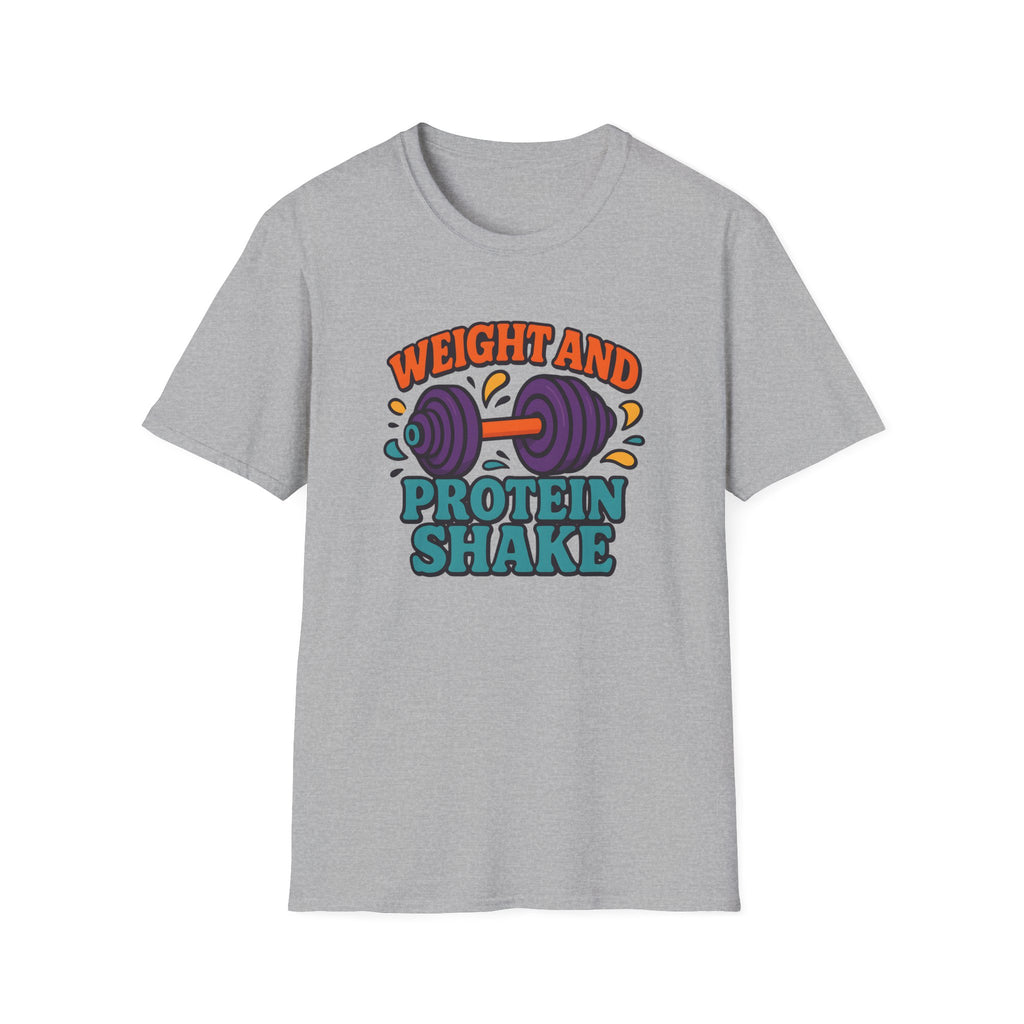 Weight and Protein Shake T-Shirt