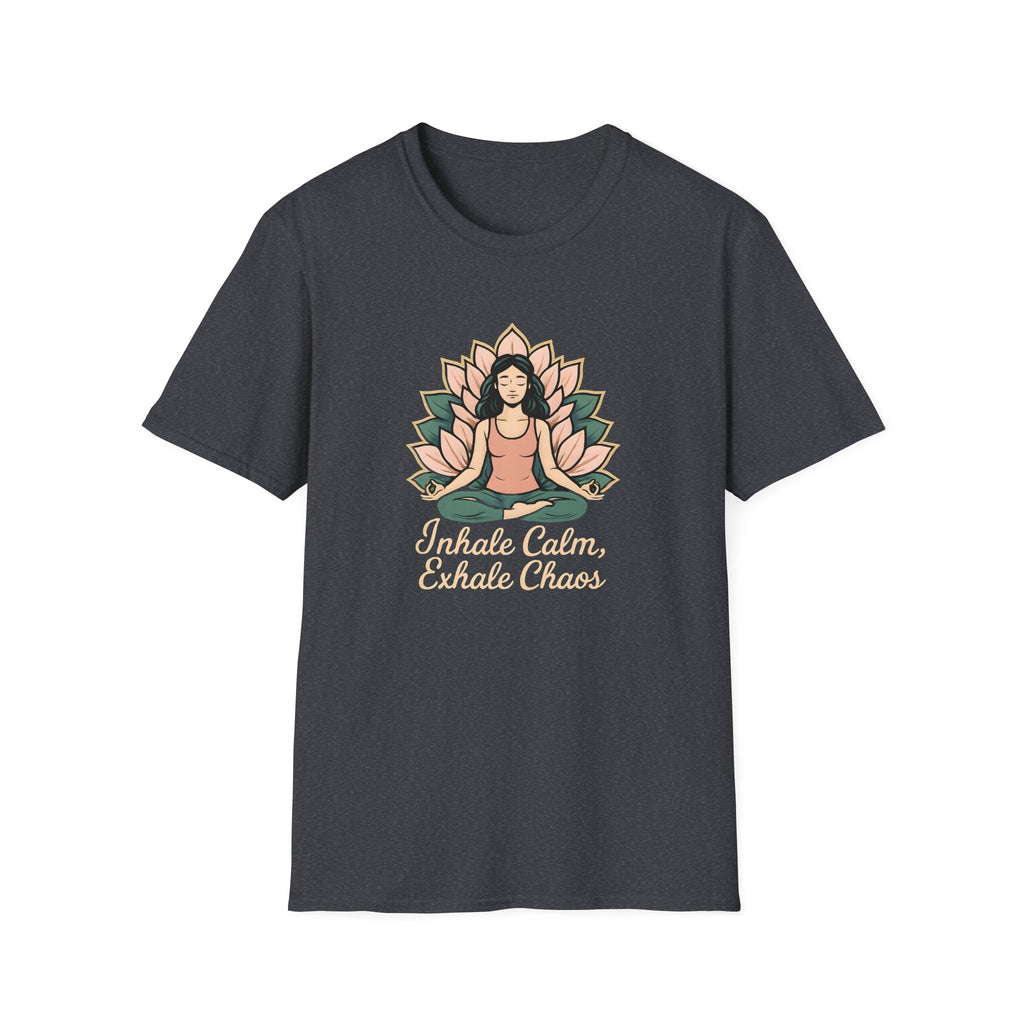 Meditating Woman with Lotus T-Shirt