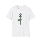 Floral yoga silhouette T-Shirt