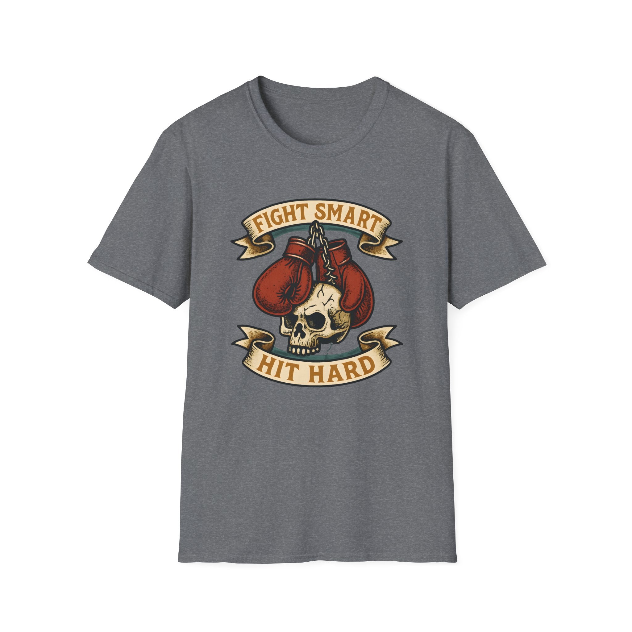 Boxing Skull with Gloves T-Shirt