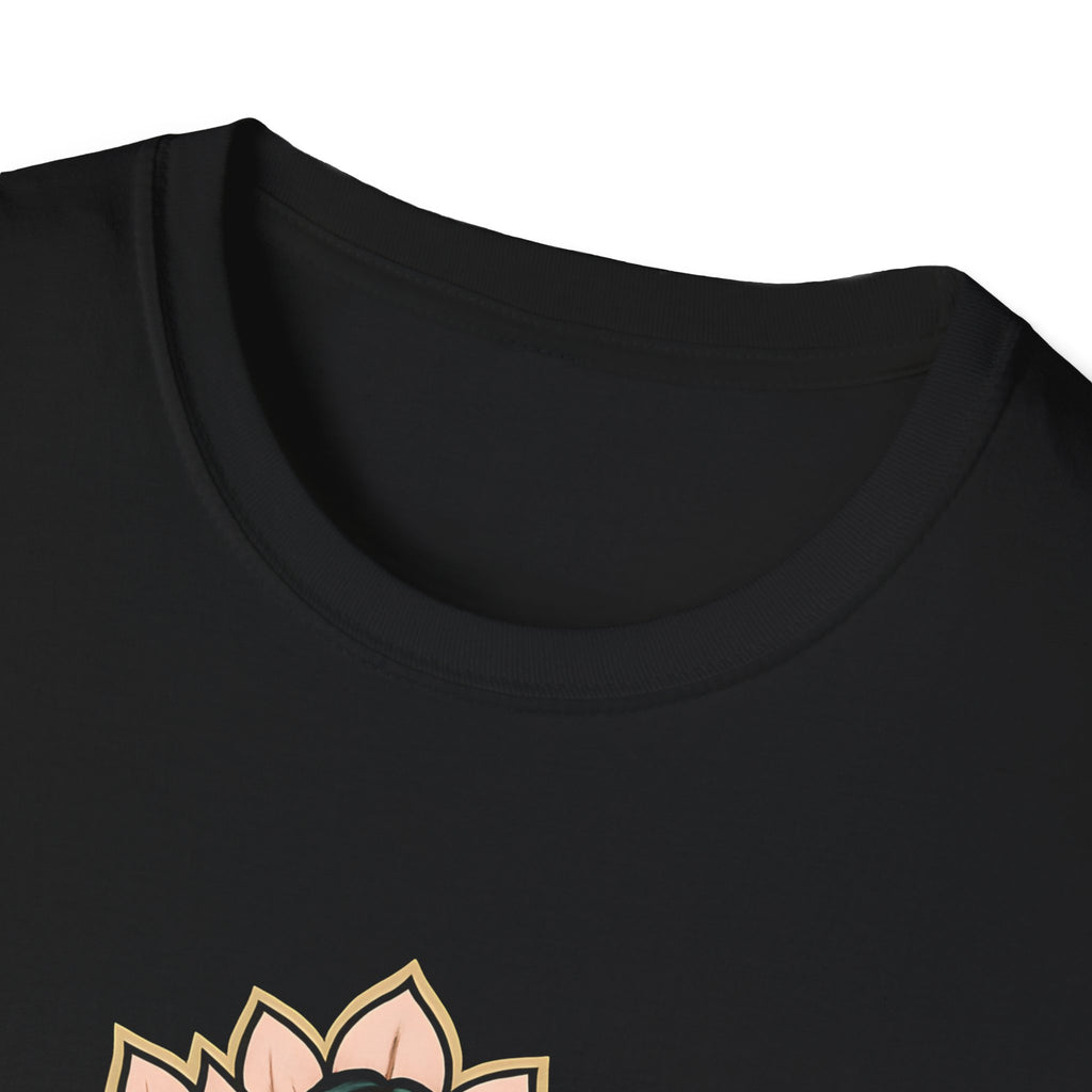 Meditating Woman with Lotus T-Shirt
