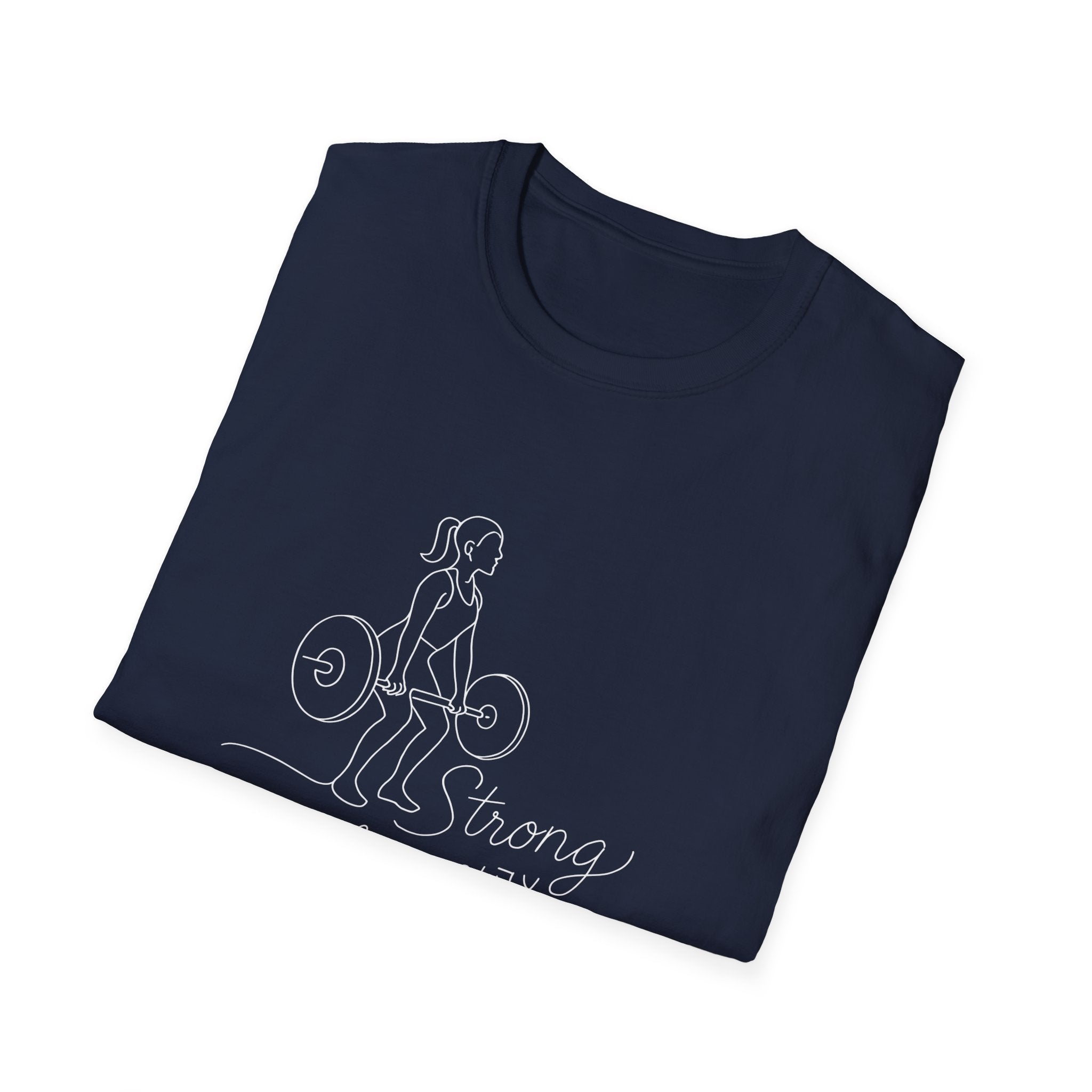 Girl lifting weights T-Shirt