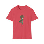 Floral yoga silhouette T-Shirt