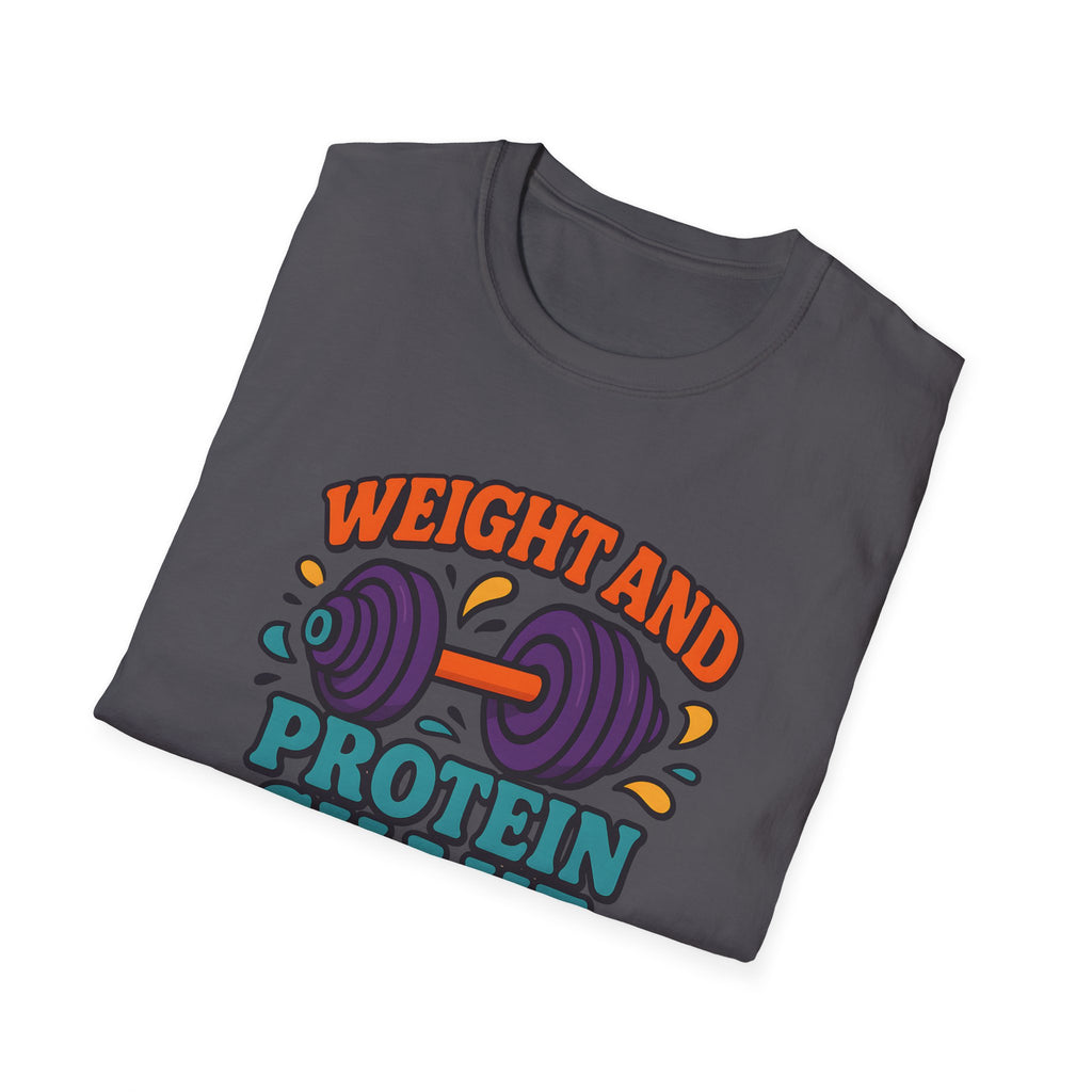 Weight and Protein Shake T-Shirt