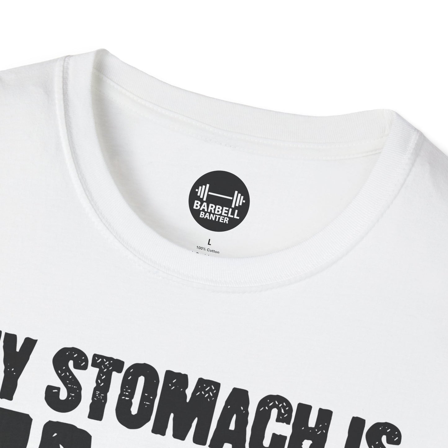 My Stomach Is Flat The "L" is Silent T-Shirt