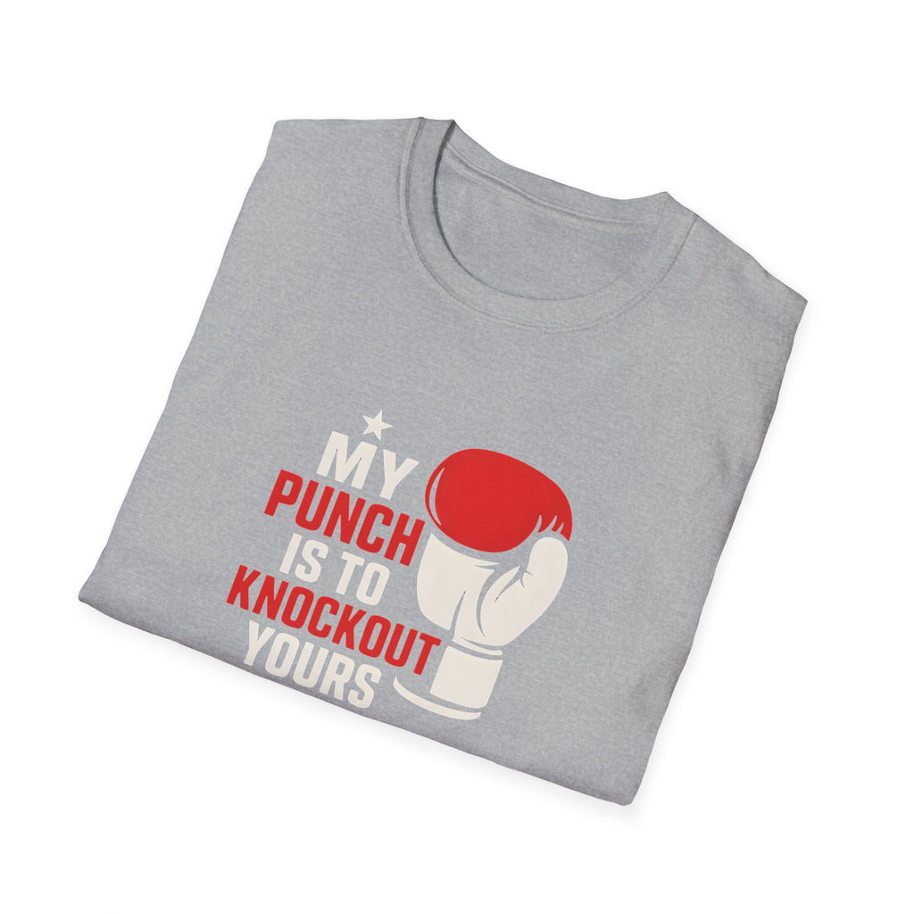 Knockout Punch Slogan T-Shirt
