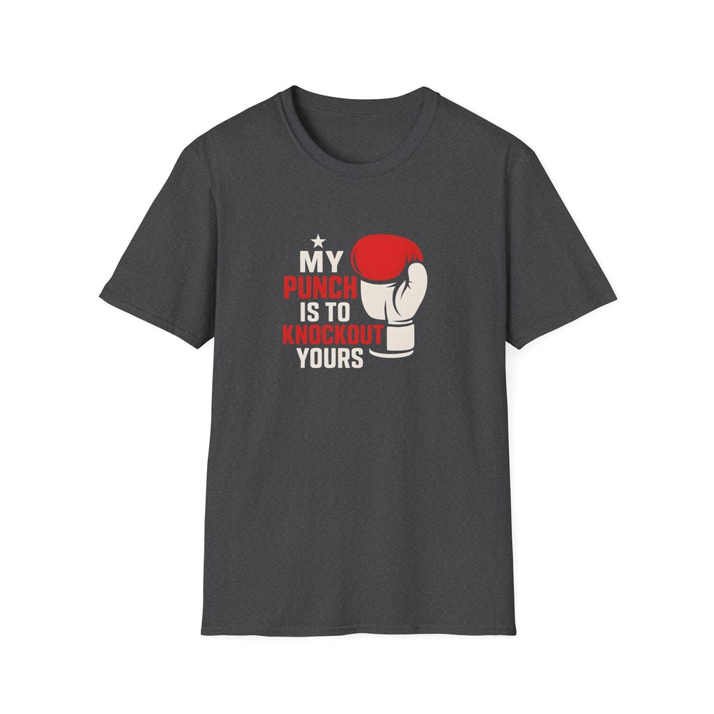Knockout Punch Slogan T-Shirt