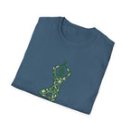 Floral yoga silhouette T-Shirt